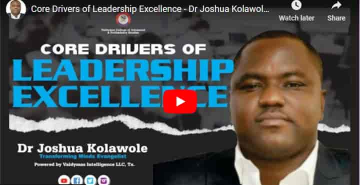 Core Drivers of Leadership Excellence